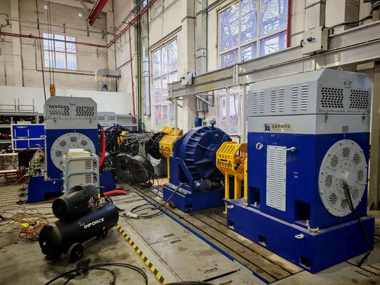 SSCD500-1500/3800 500kW 3183 Nm Transmissietype Dynamometer Testbank Systeem
