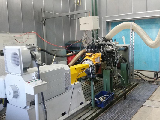 Testsysteem voor de meting van vermogen en koppel van de zelfgefabriceerde dieselmotor van Seelong