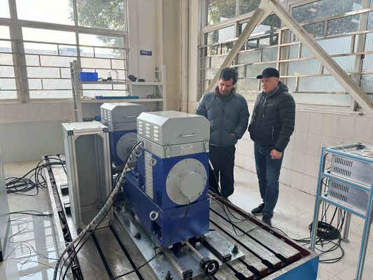 Eenvoudige werking Dynamometer testbank