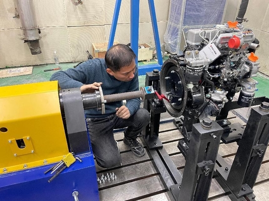 SSCG110-2500/9000 ±0.2%FS 110kW 9000RPM Hoge nauwkeurigheid, hoge betrouwbaarheid, hoge dynamische reactie motor prestaties AC Dynamometer Test Bench System
