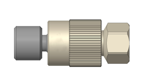 TF240-serie Gedrukt roestvrij staal en aluminium legering Handschroeven Type Quick Connect Coupling