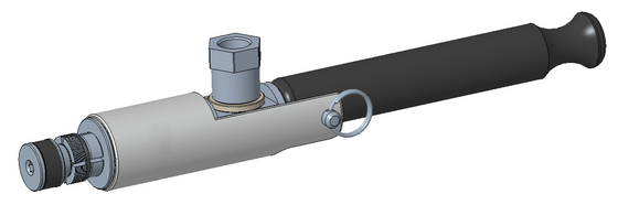 TF321-serie Aluminium legering Handle Type Quick Connect Coupling (geschikt voor toepassing onder hoge druk)