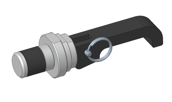 Vlekkeloos staal handvat type Quick Connect Coupling TF322 voor kleine ruimte