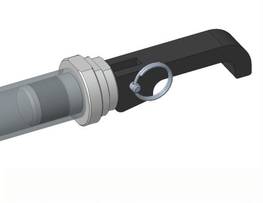 Vlekkeloos staal handvat type Quick Connect Coupling TF322 voor kleine ruimte