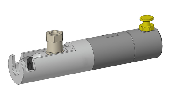 TF550-serie Aluminium legeringsmateriaal Bayonet Type Quick Connect Coupling