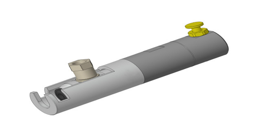 TF550-serie Aluminium legeringsmateriaal Bayonet Type Quick Connect Coupling
