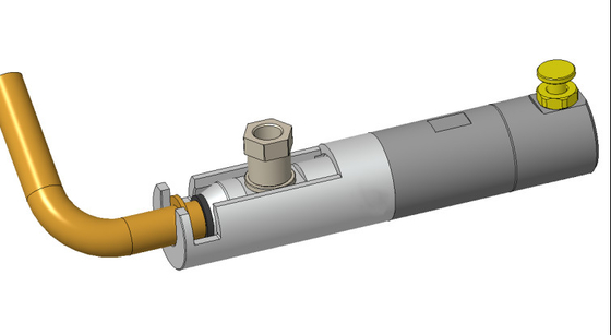 TF550-serie Aluminium legeringsmateriaal Bayonet Type Quick Connect Coupling