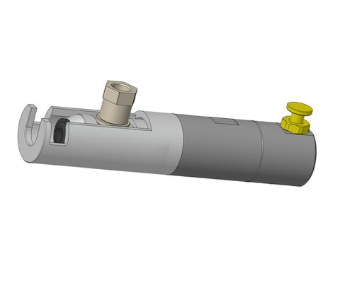 TF550-serie Aluminium legeringsmateriaal Bayonet Type Quick Connect Coupling