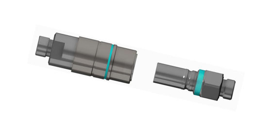 Push-Pull-vloeistofconnector zonder lekken