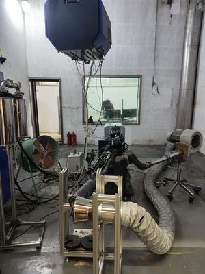 200 kW benzinemotor dynamometer testbank met 8000 RPM maximale snelheid