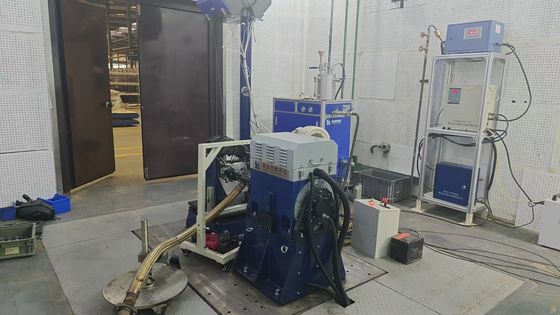200 kW benzinemotor dynamometer testbank met 8000 RPM maximale snelheid