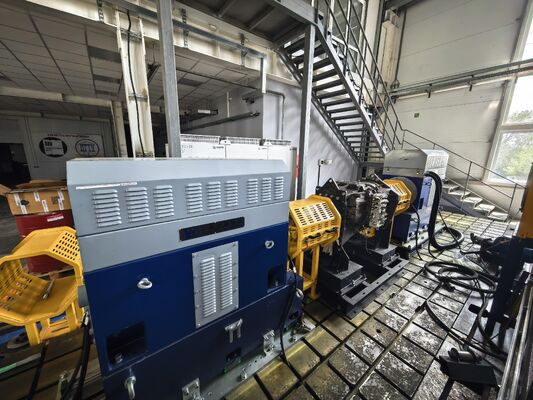 SSCD500-1500/3800 500kW 3183 Nm Transmissietype Dynamometer Testbank Systeem