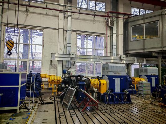 SSCD560-1800/4000 560kW 2970 Nm Transmissie type Dynamometer testbank systeem