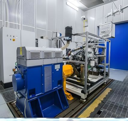 SSCD300-1500-3200 Hoog koppelmeting nauwkeurigheid laag onderhoud Dieselmotor Elektrische dynamometer testbank