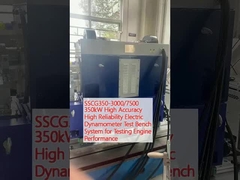 SSCG350-3000/7500 350kW Hoge Nauwkeurigheid Hoge Betrouwbaarheid Elektrische Dynamometer Testbank Systeem