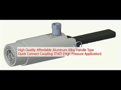 HighQualityAffordableAluminiumAlloyHandleTypeQuick Connect Coupling TF421 (Hoogdruktoepassing)